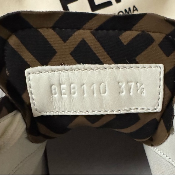 NWOT Fendi Force Sneakers FF Logo - Picture 6 of 7